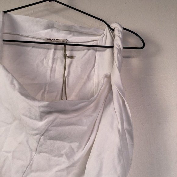 Noam Tawny Bodysuit Vintage White Off Shoulder - Picture 9 of 11